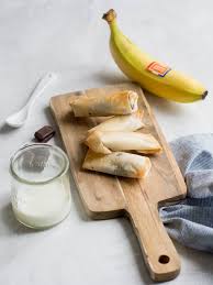 Nems De Banane A La Creole Banane De Guadeloupe Martinique Recette Nems Nems Banane