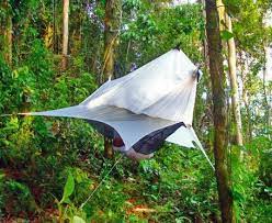 Nube Hammock Tent Lets Adventurous Campers Sleep In The Treetops Hammock Tent Tree Tent Suspended Tent