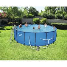 Bestway Steel Pro Max 18 X 48 Frame Swimming Pool Set Walmart Com Above Ground Swimming Pools Pool In Ground Pools