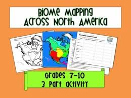North America Biome Map Coloring Worksheet Biome Mapping Across North America Life Science Middle School High School Biology Classroom Homeschool Science
