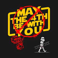 I'm not a star wars fan really, but this is so memeable that i had to say it. May The 4th Be With You By Alienbiker23 Star Wars Humor Star Wars Merchandise Star Wars Nerd