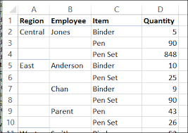 Fill Blank Cells In Excel With Value From Above Contextures Blog Excel Cell Microsoft Office