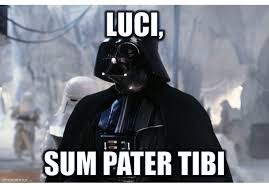 Memes For The Latin Classroom Star Wars Darth Star Wars Darth Vader Star Wars Episodes