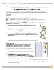 We did not find results for: Gizmo Warm Up The Building Dna Gizmo Allows You To Construct A Dna Molecule And Course Hero