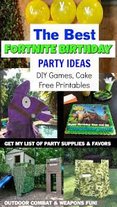 Fortnite Party Ideas Fortnite Party Favors And Supplies Cheap Birthday Party Video Games Birthday Party Birthday Party Games For Kids