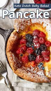 Keto Dutch Baby Baked Pancake Recommended Tips Recipe Dutch Baby Pancake Recipe Recipes Pancakes Easy