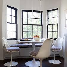 Wood build your own window seat hidden storage Bay Window Banquette Design Ideas