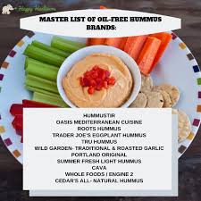 Amazon warehouse great deals on quality used products. Full List Of Oil Free Hummus