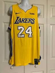 Name:vintage kobe bryant lakers 24 jersey small. 100 Authentic Kobe Bryant Nike 24 Lakers Jersey Wish Patch Size 58 Nwt Ebay