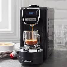 In order to draw a perfect shot of espresso every time, baristas have to practice for many weeks, months, or. Cuisinart Espresso Defined Capsule Machine Sur La Table