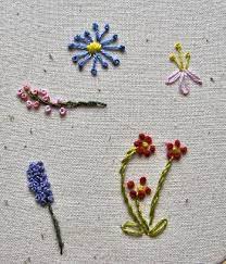 Embroidery Stitches For Flowers French Knot Embroidery Embroidery Stitches Ribbon Embroidery