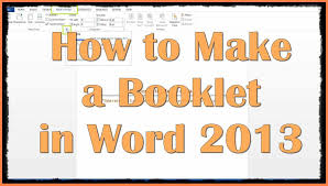 The Amazing 002 Free Booklet Templates For Microsoft Word How To Make In Pertaining To Booklet Templ In 2020 Booklet Template Free Booklet Template Microsoft Word 2007