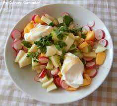 My Culinary Curriculum Salade Nectarine Jaune Pomme Granny Smith Et Radi Pomme Granny Smith Salade De Nectarine Salade Radis
