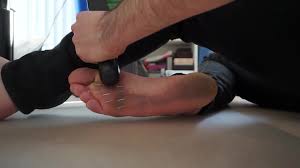 Foot Punishment: Staple barefoot soles (not… ThisVid.com