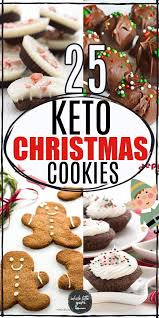25 Keto Christmas Cookies In 2020 Keto Christmas Cookies Cookies Recipes Christmas Keto Holiday Recipes