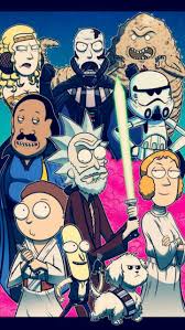 Star Wars Rick And Morty Cartoon Movies Cartoon Anime