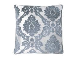 They feature a light blue checked pattern against a linen white background. Rodeo Home Alessandra Pillow 24 X 24 Silver By Rodeo Home Http Www Amazon Com Gp Product B00agqj64y Ref Cm Sw R Pi Alp 7 Xa Pillows Decorative Pillows Decor