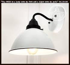 Maybe you would like to learn more about one of these? White Enamel Wall Sconce Farmhouse Lighting The Lamp Goods