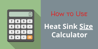 heat sink size calculator use