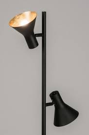 staande lamp 11003 modern goud zwart mat lampen staande lampen vloerlamp