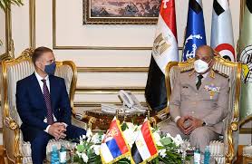 القناة الرسمية لوزارة الدفاع المصرية ÙˆØ²ÙŠØ± Ø§Ù„Ø¯ÙØ§Ø¹ Ø§Ù„Ù…ØµØ±ÙŠ ÙŠÙˆÙ‚Ø¹ Ù…Ø¹ Ù†Ø¸ÙŠØ±Ù‡ Ø§Ù„ØµØ±Ø¨ÙŠ Ø¨Ø±ÙˆØªÙˆÙƒÙˆÙ„ ØªØ¹Ø§ÙˆÙ† ÙÙŠ Ø§Ù„Ù…Ø¬Ø§Ù„ Ø§Ù„Ø¹Ø³ÙƒØ±ÙŠ ØµØ­Ø§ÙØ© Ø§Ù„Ø¬Ø¯ÙŠØ¯ Ø§Ø®Ø¨Ø§Ø± Ø¹Ø±Ø¨ÙŠØ©