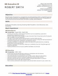 Hr Executive Resume Samples Qwikresume
