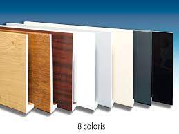 Planche De Rive A Clouer Pvc Chene En L Ep9 H175 Longueur De 5ml