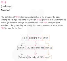 How Do You Say The Youngest Member Of Your Favorite Kpop Idol Group Learn Korean Kpop Kpop Idol