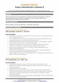 Provides administrative assistance to the president and other company officers as required or as requested including word processing, transcription, information research, filing be the first to review administrative assistant job description cancel reply. Project Administrative Assistant Resume Samples Qwikresume