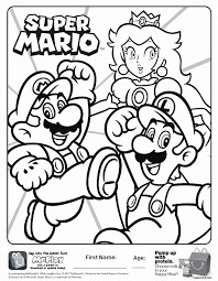 Coloring Ideas Colouring Pages Mario Bros Coloring Andigi