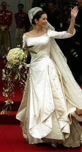 After meeting and becoming engaged to her husband, prince frederik, in 2003, the australia native underwent a drastic style transformation that took her from baggy jeans and crop tops to gowns from the top designers in the world, courtesy of her personal stylist. The Most Stunning Royal Weddings From Around The World Royal Wedding Dress Royal Wedding Gowns Princess Wedding