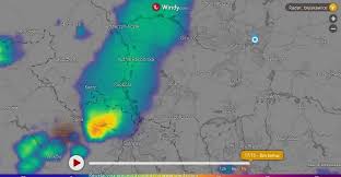 Oznaczenie czasów, pomiędzy którymi wystąpiło wyładowanie atmosferyczne. Slaskie Imgw Ostrzega Przed Burzami Z Gradem Radar Pokazuje Burze Sunaca Na Slask