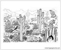 Download this adorable dog printable to delight your child. Arizona Desert Coloring Pages Deserts Coloring Pages Coloring Pages For Kids And Adults