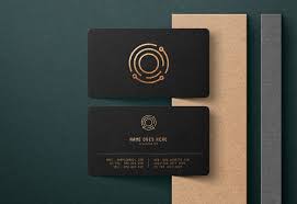 Luxury Logo Mockup On Black Business Card Luxury Logo Black Business Card Logo Mockup