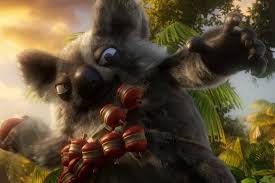 Ricky reste coincé dans les flammes, en sauvant un oeuf de pingouin. Offizielle Bilder Scen 9 Les As De La Jungle Alle Informationen Zum Film Auf Cineimage