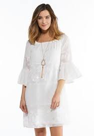 Cato Fashions Plus Size White Peasant Dress Catofashions Fashion Cato Fashion Casual White Dress