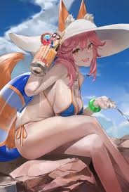 Relaxing With A Cold Ice Cream On The Beach - Genshin Impact Hentai