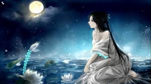 Download full moon wallpaper from the above hd widescreen 4k 5k 8k ultra hd resolutions for desktops laptops, notebook, apple iphone & ipad, android mobiles & tablets. 13 Beautiful Sad Anime Girl Wallpaper
