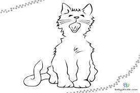 Ausmalbilder Katzen Kätzchen Katzenvorlagen Babyduda