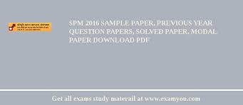 Accountancy course personal review malaysia. Spm 2018 Sample Paper Previous Year Question Papers Solved Paper Modal Paper Download Pdf Examyou Com