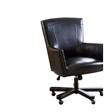 Take A Seat In This Sleek Leather Office Chair And Embrace All The Comfort It Has Black Leather Office Chair Leather Office Chair Most Comfortable Office Chair