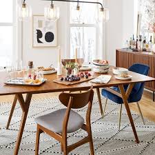 See more ideas about dining chairs, dining furniture, furniture. Extra Deep Mid Century Expandable Dining Table Walnut Expandable Dining Table Midcentury Modern Dining Table West Elm Dining Table