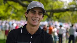He was the number one ranked amateur golfer from may 2017 to april 2018. Practicing With The Pros Joaquin Niemann Masters Diary Youtube