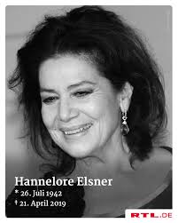 Filmstar hannelore elsner ist tot. Rtl Exclusiv Schauspielerin Hannelore Elsner 1942 2019 Facebook