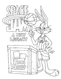 A wild hare' was the first glimpse of the now. Tune Squad Bugs Bunny Coloring Page Online Coloring Pages