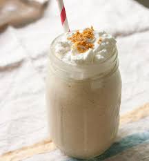 Soda Fountain Recipe Banana Cream Pie Milkshake Recipe Food Savoury Food Boozy Milkshake