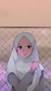  Pin On Anime Muslimah Elit