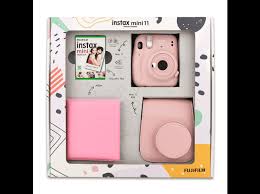 Fujifilm Instax Mini 11 Bundle Box Anlik Kamera Pembe Fotograf Makineleri