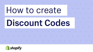 How To Create Discount Codes Shopify Help Center 2019