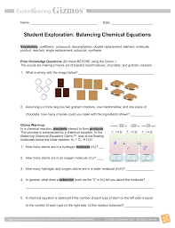 Student exploration balancing chemical equations gizmo answer key pdf shows the amount of misconceptions are mixed together. Balancing Chemical Equations